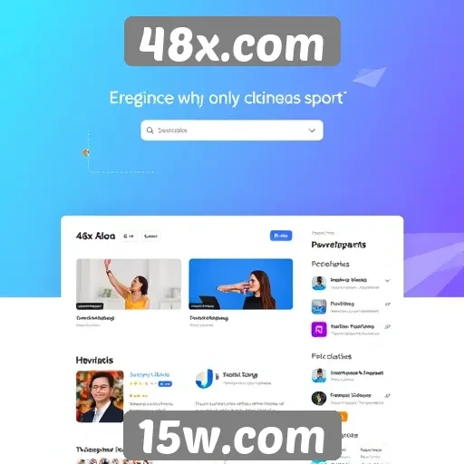 Navegação e usabilidade do site 48x.com